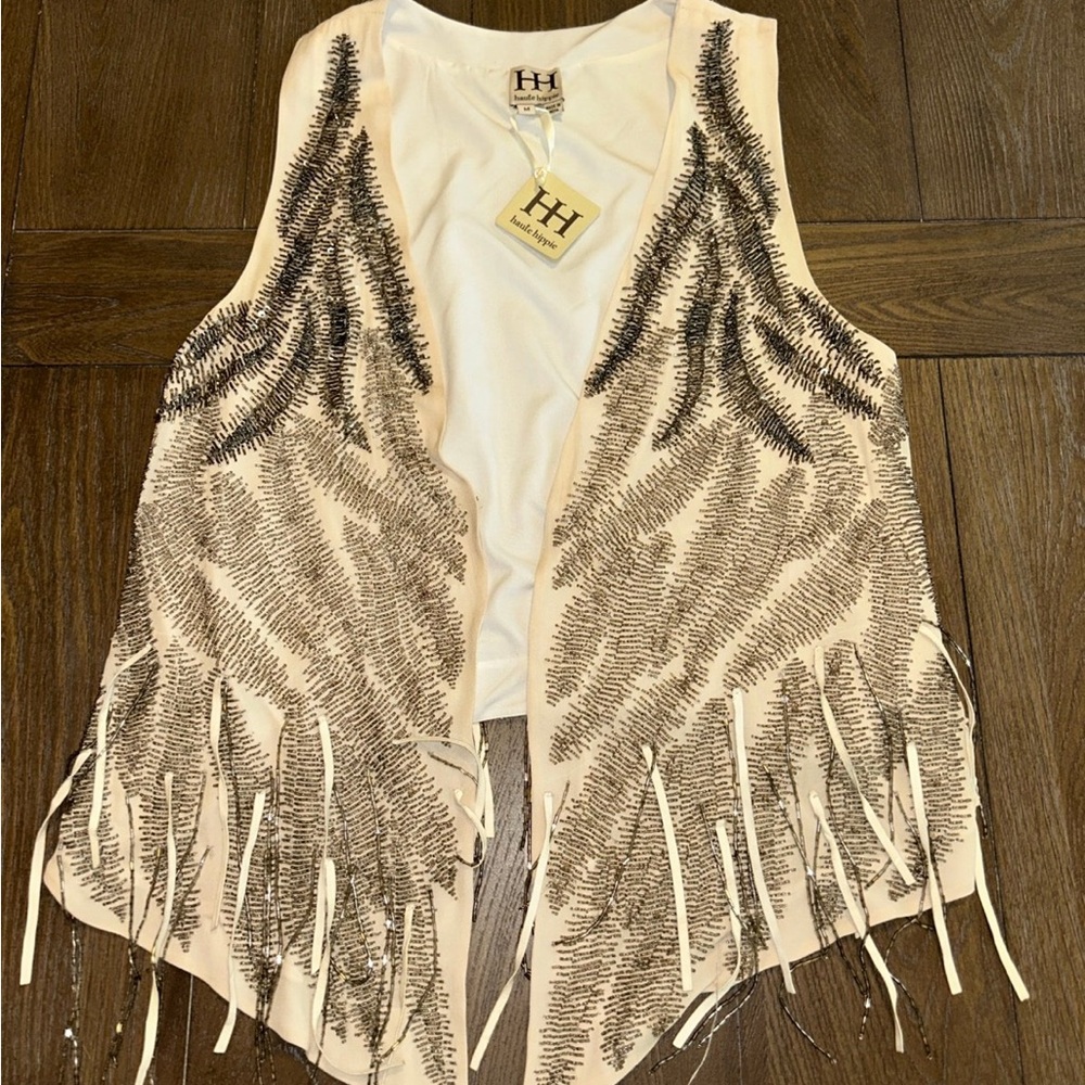 Haute to Hippie beaded vest